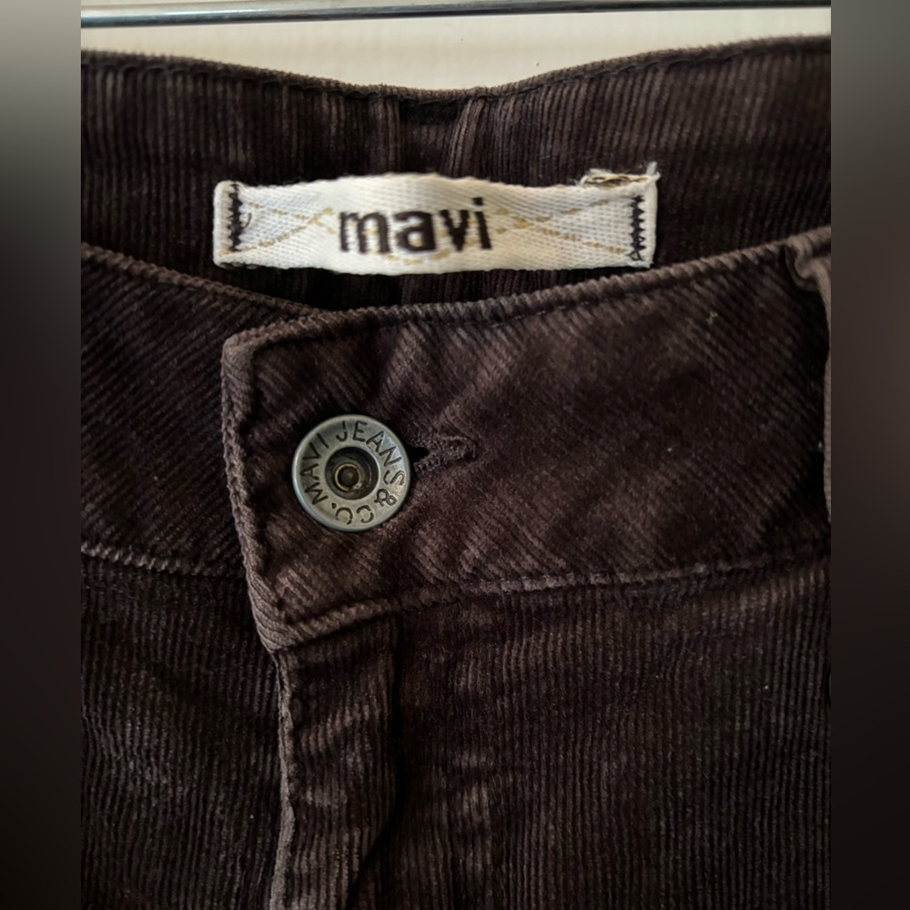 MAVI dark brown flare corduroy Size 4 - Picture 2 of 4